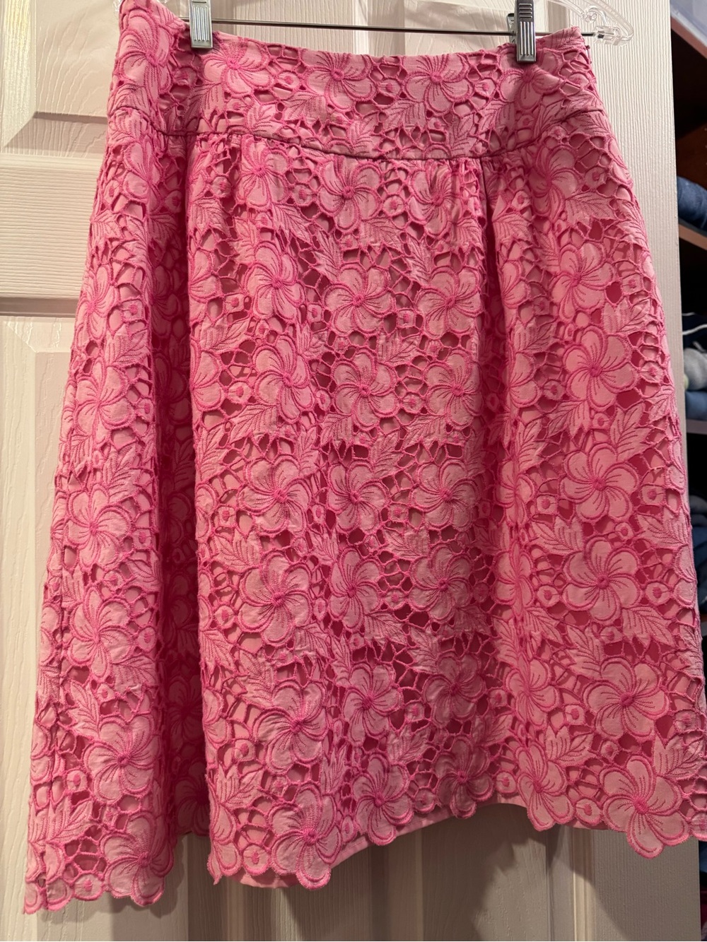 Lilly Pulitzer Pink Hyacinth Skirt, Size 6